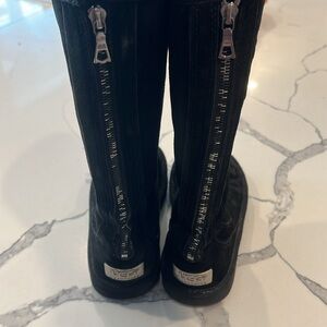 Ugh Back Zip-up Tall Boots